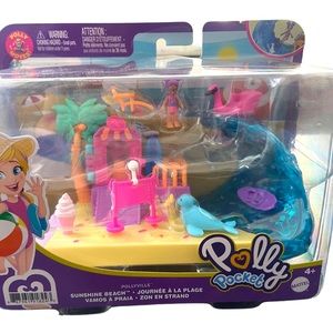 Polly Pocket Sunshine Beach Playset Pollyville